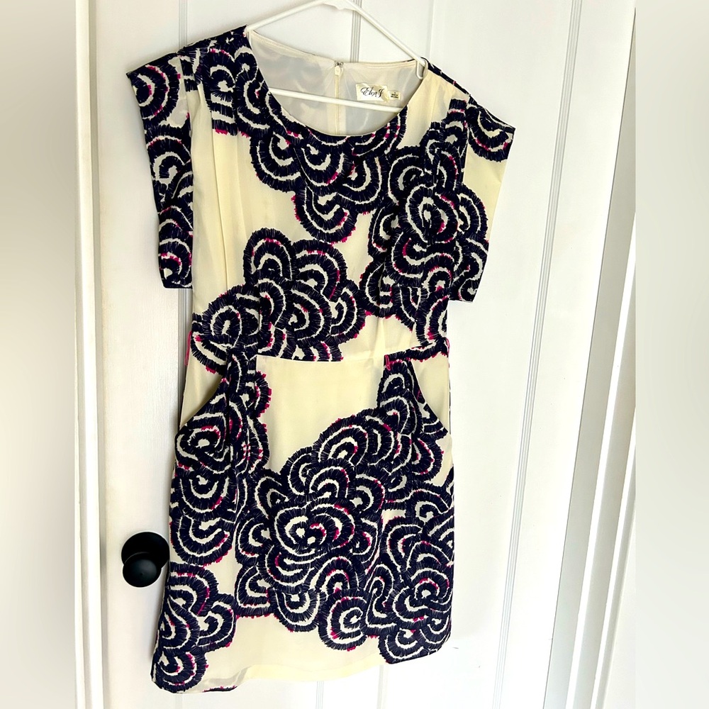 Eliza J patterned mini dress